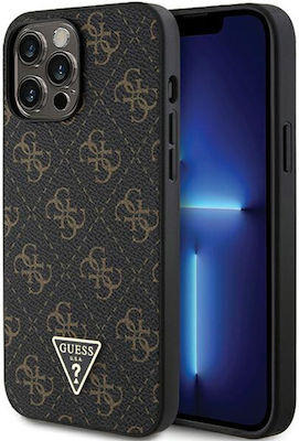 Guess Umschlag Rückseite Synthetisches Leder Schwarz (iPhone 13 Pro Max)