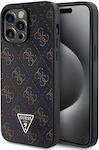 Guess Back Cover Synthetic Durable Black (iPhone 14 Pro Max)