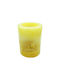 Gala Scented Candle Yellow 1pcs