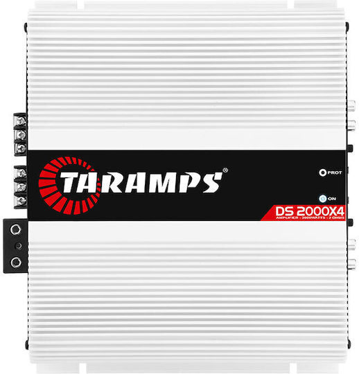 Taramps Ενισχυτής Αυτοκινήτου Ds 2000 X 4 4 Καναλιών (Κλάση A)