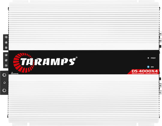 Taramps Ds 4000 X 4 1 Ohm Ενισχυτής Αυτοκινήτου 4 Καναλιών (Κλάση A)