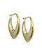 Earrings Hoops made of Gold 14K