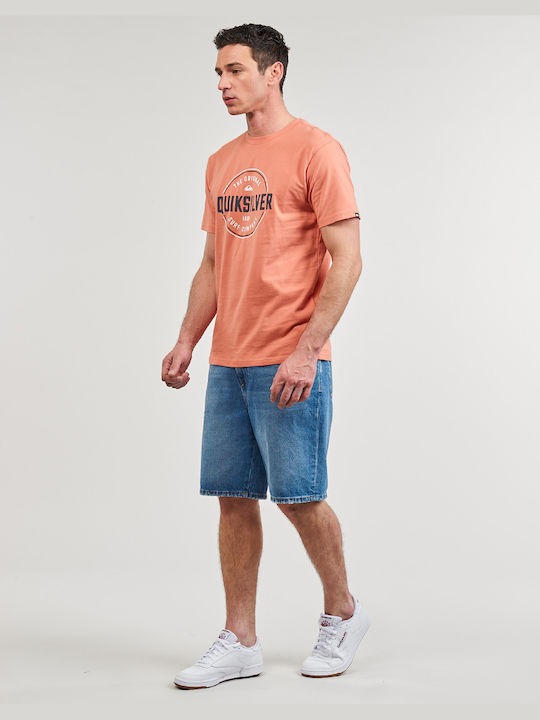 Quiksilver Circle Up Herren Kurzarmshirt Orange