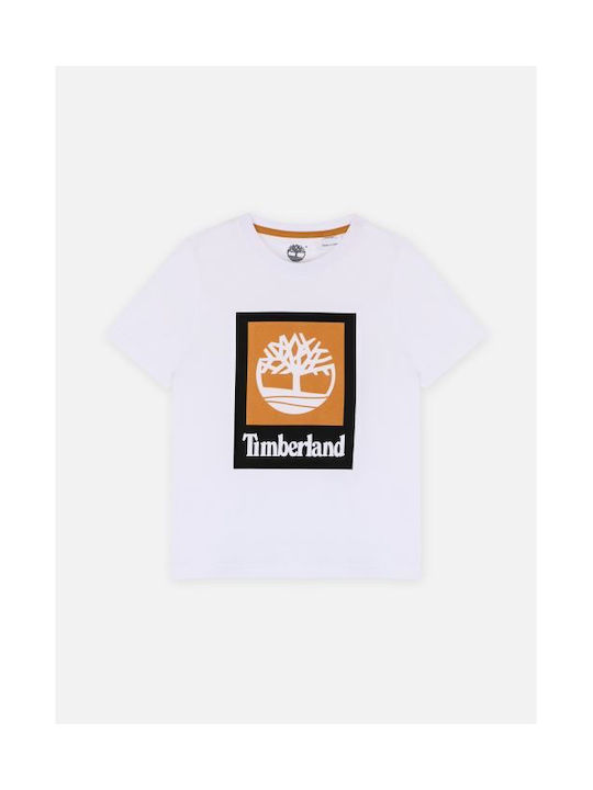 Timberland Παιδικό T-shirt Λευκό