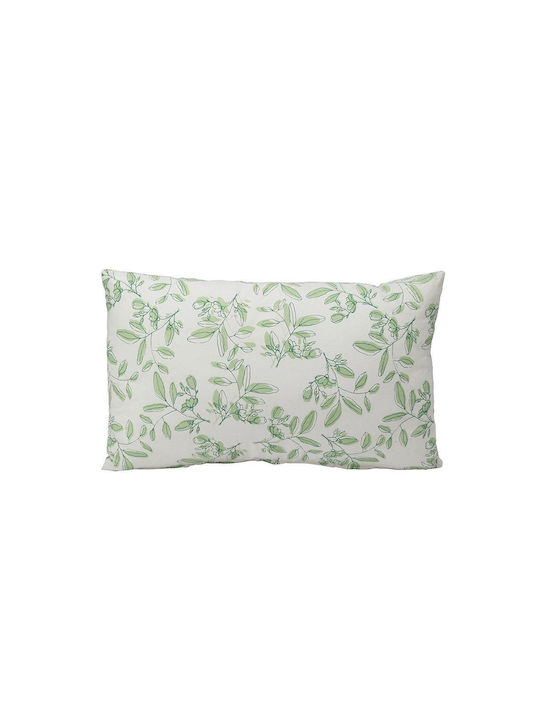 Zaros Sofa-Kissen aus 100% Baumwolle Grüne 30x50cm