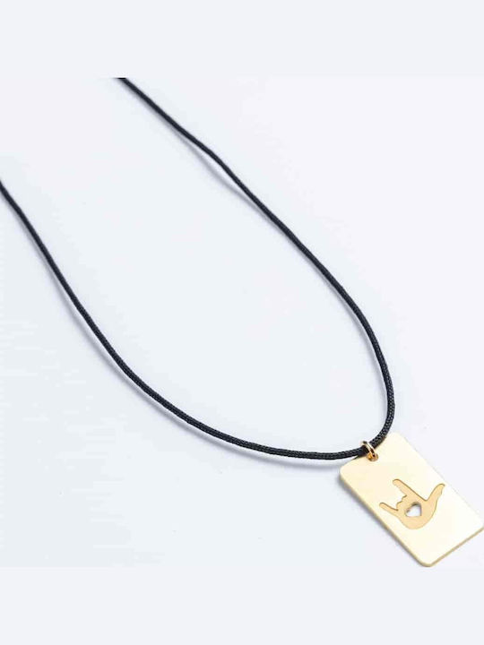Cuoro Charm από Επιχρυσωμένο Ασήμι
