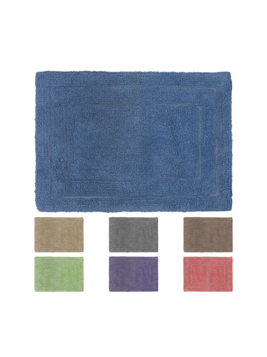 Viosarp Bath Mat Cotton Cotton 50x70cm (Various Colors)