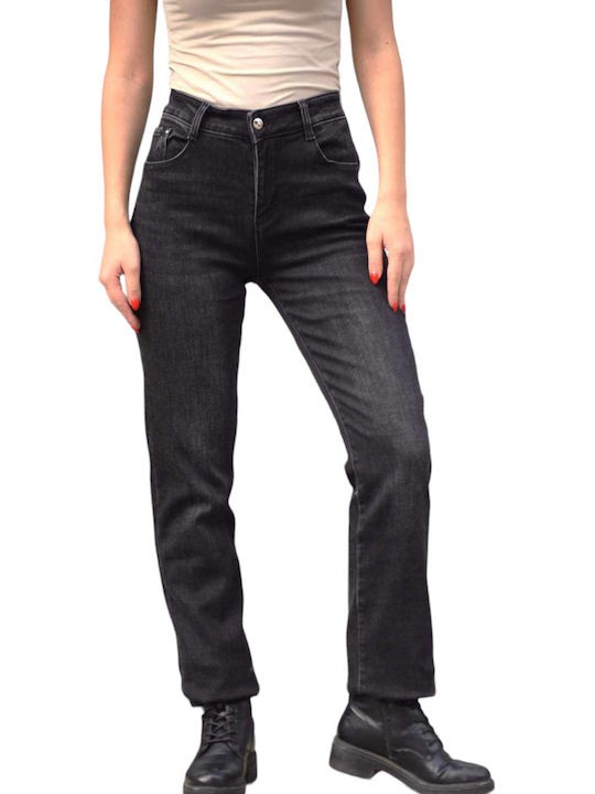 Hochgebirge Damen Jeans Hosen Schwarz
