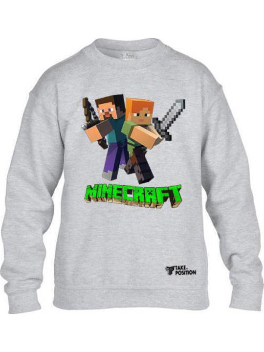 Kinder-Sweatshirt Gray