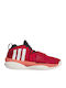 Dame 8 EXTPLY Hoch Basketballschuhe Rot