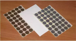 Stef Labels Klebeetiketten in Silber Farbe