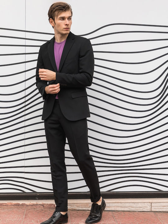 Paolo Men's Suit Black