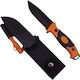 Survival Knife Survival Orange in Sheath
