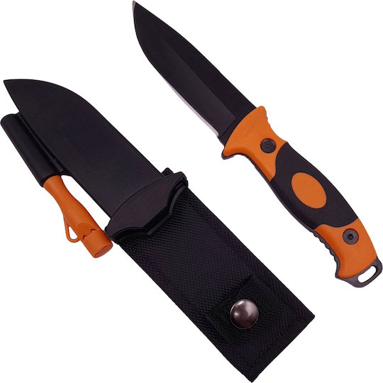 Survival Knife Survival Orange in Sheath
