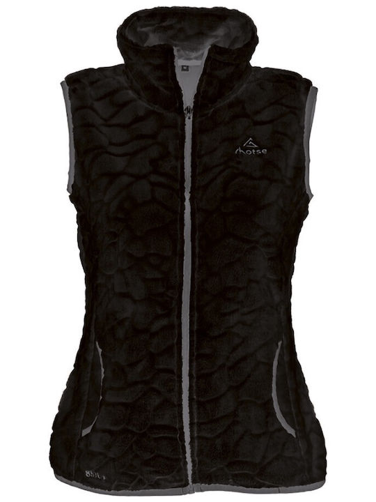 Lhotse Women's Vest with Zipper Noir