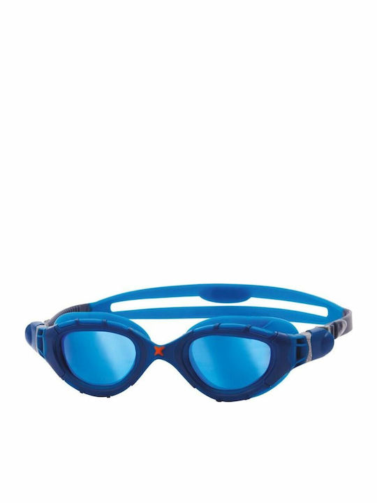 Zoggs Flex Titanium Γυαλιά Κολύμβησης Ενηλίκων Blue/Mirrored Blue