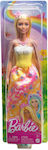 Barbie Royal with Brightly Highlighted Hair, Butterfly-Print Skirt and Accessories Puppe für 3++ Jahre