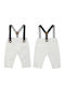 Kids' Fabric Pants white