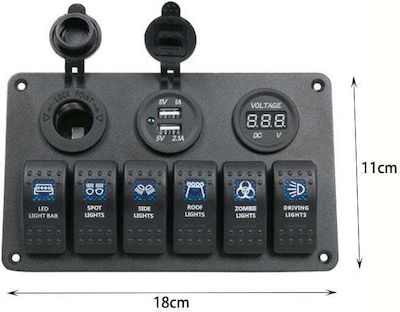 Boat Switch with Panels