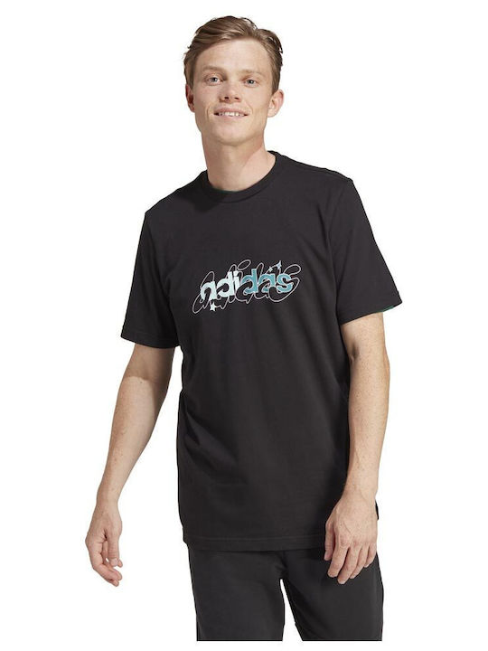 Adidas Men's Short Sleeve T-shirt Black