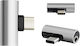 Converter USB-C male to 3.5mm female Silver 1pcs AT000020111