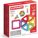 Magformers Joc de construcție magnetic 14 pentru copii de 3++ ani