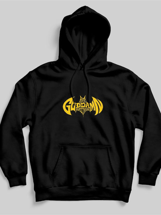 Sol's Hoodie Batman Black