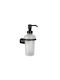 Verdi Lamda Επιτοίχιο Dispenser Γυάλινο Matte Black