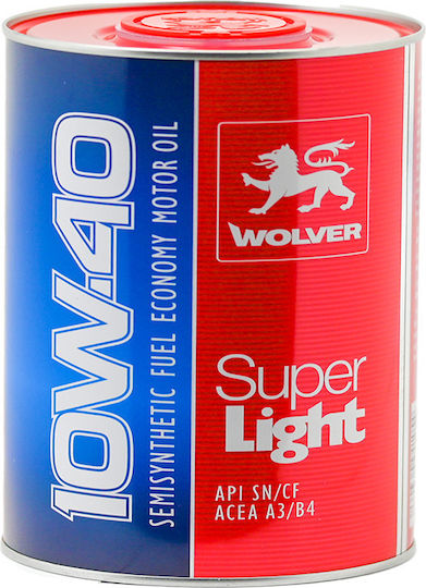 Wolver Λάδι Αυτοκινήτου 10W-40 1lt