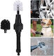 ForHome Plastic Rotating Cleaning Brush with Handle
