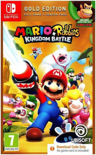 Mario Rabbids: Kingdom Battle Gold Edition (Code In A Box