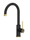 Quadron Kitchen Faucet Black Counter Battery
