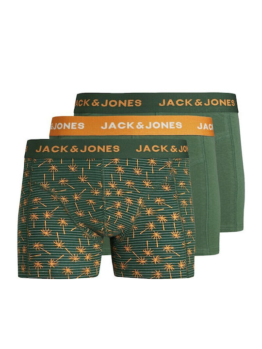 Jack & Jones Kids' Set with Boxers Green 3pcs