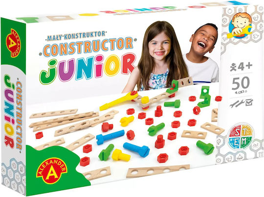 Alexander Toys Παιχνίδι Κατασκευών Ξύλινo για Παιδιά 4+ Ετών