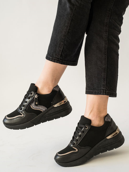 Plato Femei Sneakers NEGRU