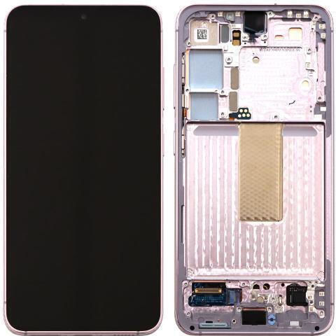 Screen with Touch Mechanism for Samsung S911B Galaxy S23 5G (Pink)