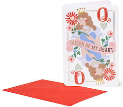 "queen Greeting Card 17cm