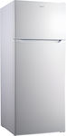 Hyundai Double Door Refrigerator 335lt NoFrost H164.7xW59.9xD70.3cm. White