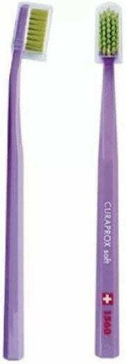 Curaprox Cs 1560 Manual Toothbrush Soft Dark Blue / Green 1pcs