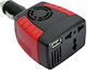 Invertor Auto Modificat Sine Wave 150W pentru Convertirea 12V DC în 220V AC cu 1xUSB