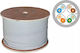A-LAN S/FTP Cat.7a Кабел за Ethernet мрежа без конектори 500м Сив 1бр
