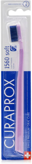 Curaprox 1560 Manual Toothbrush Soft Purple - Blue 1pcs