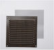 Fepre Aluminum Vent Louver 15x15cm Square