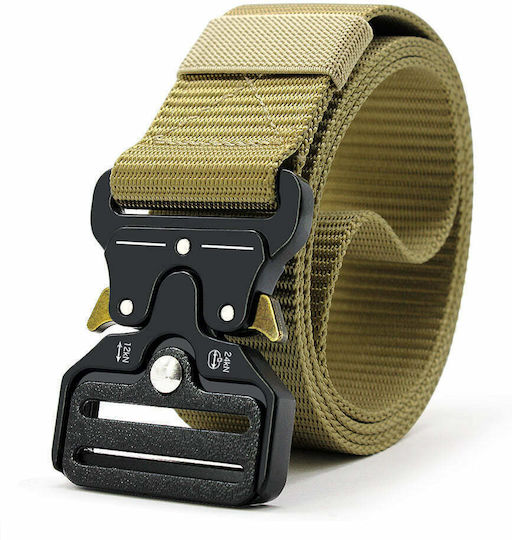 Curea Curea Militară Asigurare rapidă Bej 38mm