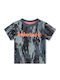 Kinder-T-Shirt Blau Fancy