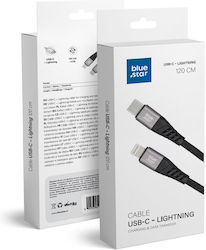 Blue Star USB-C to Lightning Cable 27W Black 1.2m (594892)