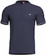 Pentagon Levantes Henley Tricou Dark Blue