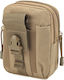 Militärische Tasche Taille aus Polyester Beige 1Es