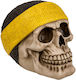 Out of the Blue Skull Headband Κουμπαράς Κίτρινος 15x12cm