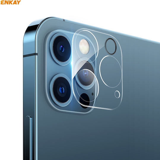 Enkay Προστασία Κάμερας Tempered Glass Διάφανο για το Iphone 12 Pro Max.